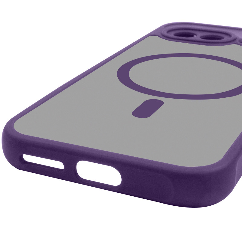 Купити Чохол TPU Bloom with Magnetic Fit на Google Pixel 9a (Purple) на vchehle.ua