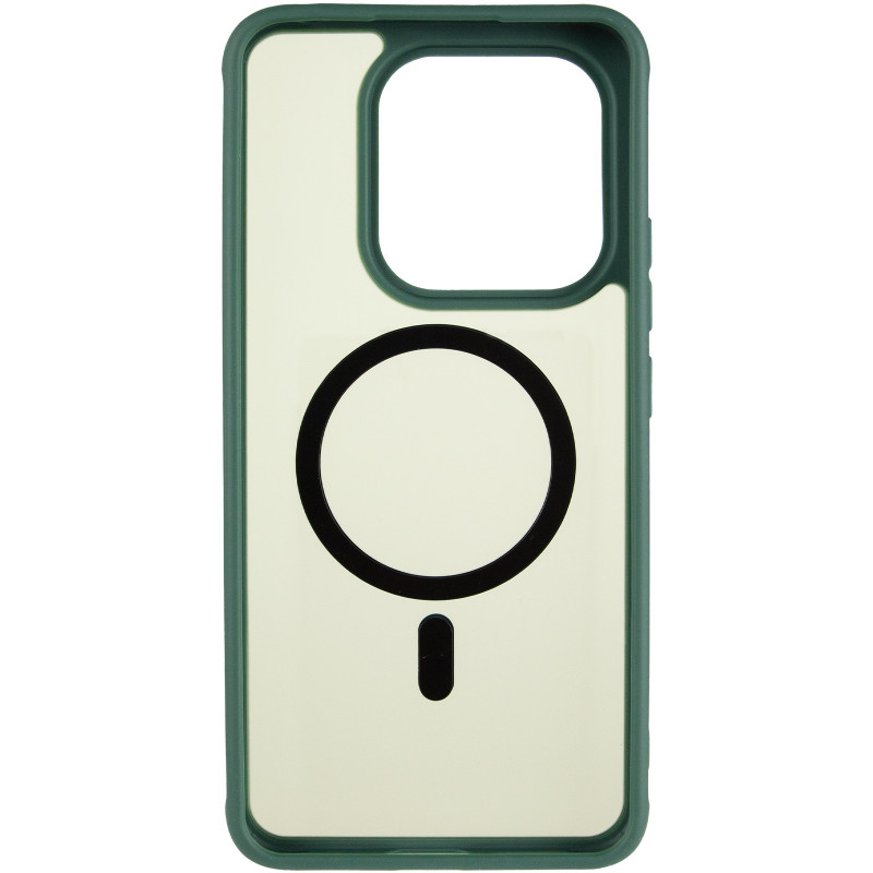 Фото Чехол TPU Bloom with Magnetic Fit для Xiaomi Redmi Note 14 4G (Europe version) (Green) в магазине vchehle.ua