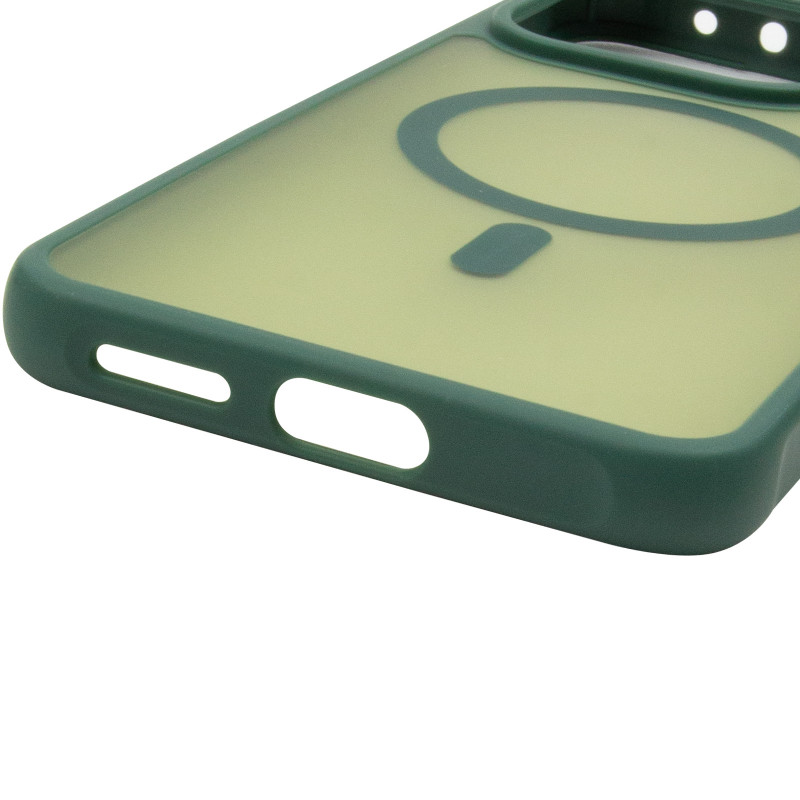 Купить Чехол TPU Bloom with Magnetic Fit для Xiaomi Redmi Note 14 4G (Europe version) (Green) на vchehle.ua