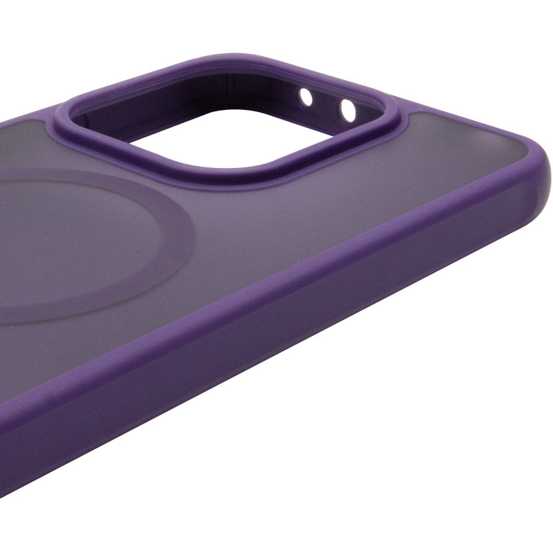 Чехол TPU Bloom with Magnetic Fit для Xiaomi Redmi Note 14 4G (Europe version) (Purple) в магазине vchehle.ua
