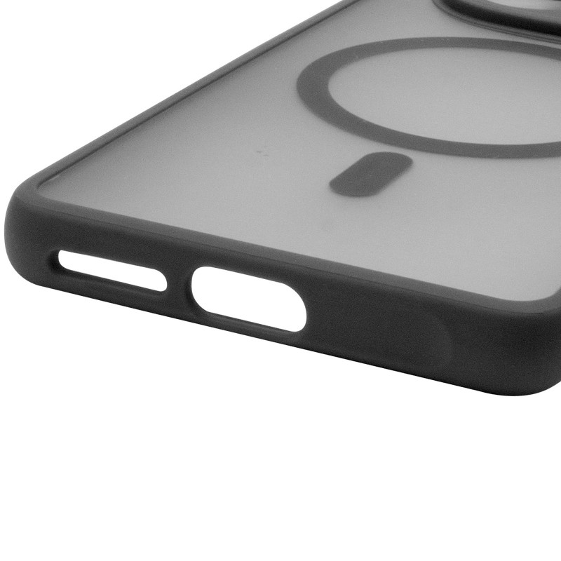 Чохол TPU Bloom with Magnetic Fit на Xiaomi Redmi Note 15 4G/5G (EU) (Black) в магазині vchehle.ua