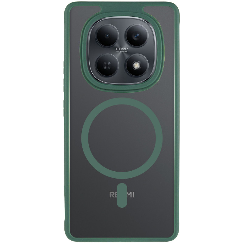 Фото Чохол TPU Bloom with Magnetic Fit на Xiaomi Redmi Note 15 4G/5G (EU) (Green) на vchehle.ua