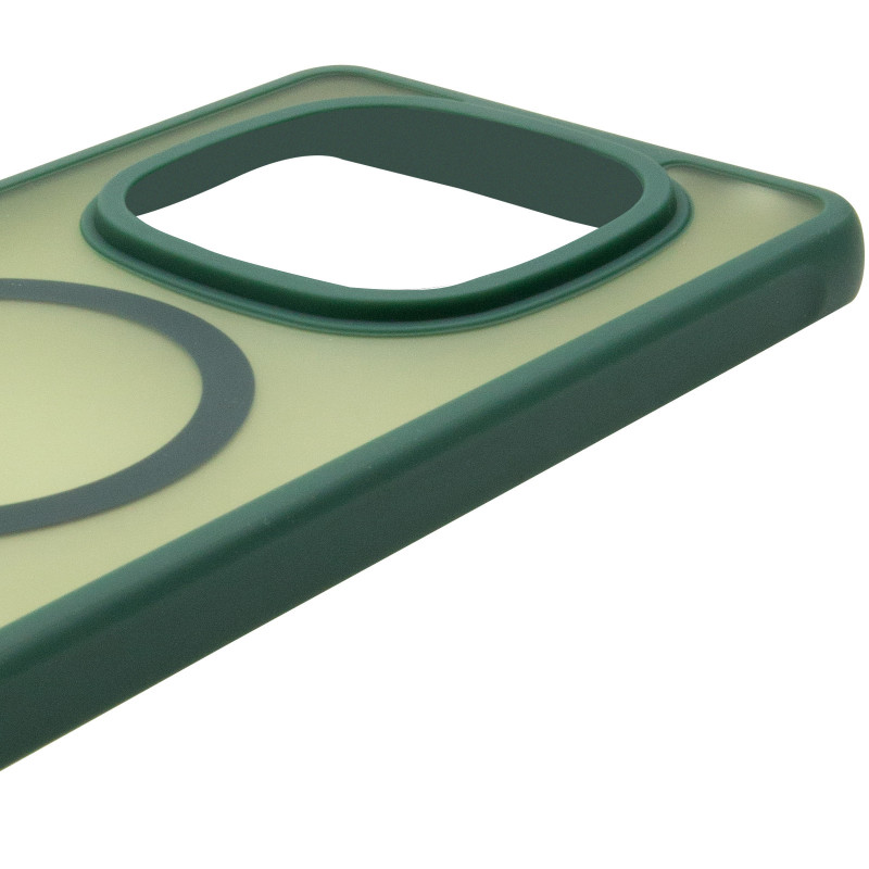 Чохол TPU Bloom with Magnetic Fit на Xiaomi Redmi Note 15 4G/5G (EU) (Green) в магазині vchehle.ua