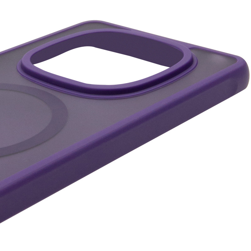 Чохол TPU Bloom with Magnetic Fit на Xiaomi Redmi Note 15 4G/5G (EU) (Purple) в магазині vchehle.ua