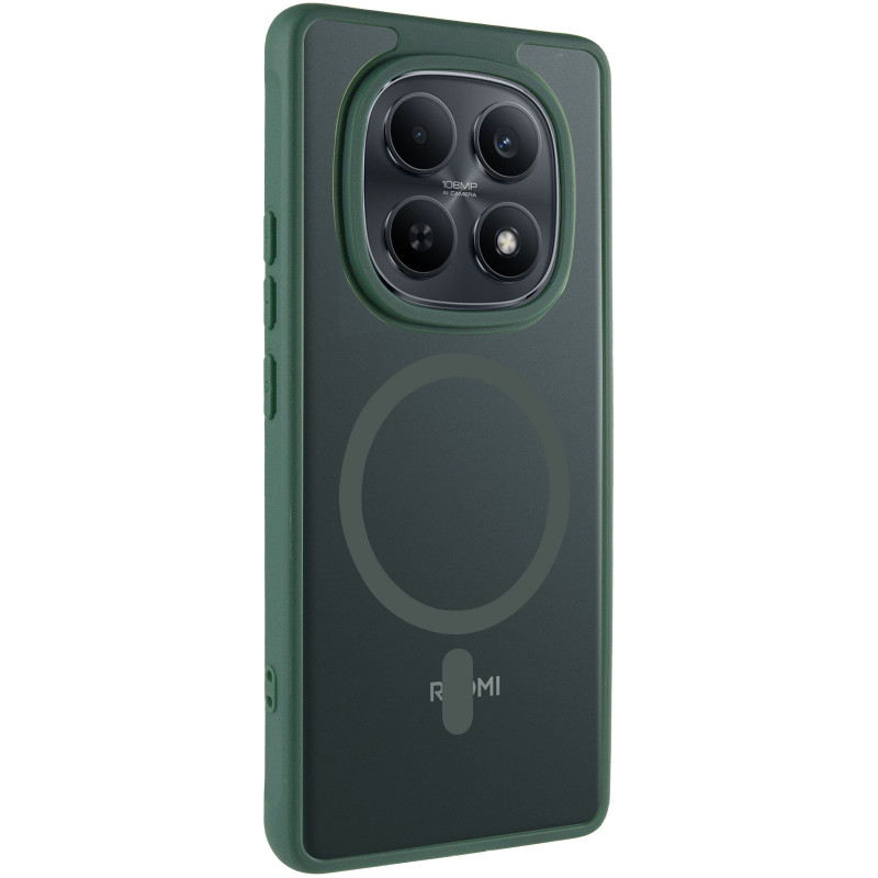 Чехол TPU Bloom with Magnetic Fit для Xiaomi Redmi Note 15 Pro 4G (Green)