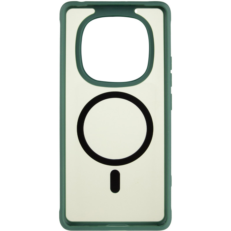 Фото Чехол TPU Bloom with Magnetic Fit для Xiaomi Redmi Note 15 Pro 4G (Green) в магазине vchehle.ua