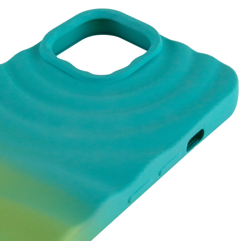 Чехол TPU ColorWave для Apple iPhone 15 (6.1")  (Marine Green / Mint) в магазине vchehle.ua