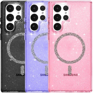 Чохол TPU Eclipse Sparkle Magnetic Fit на Samsung Galaxy S25 Ultra