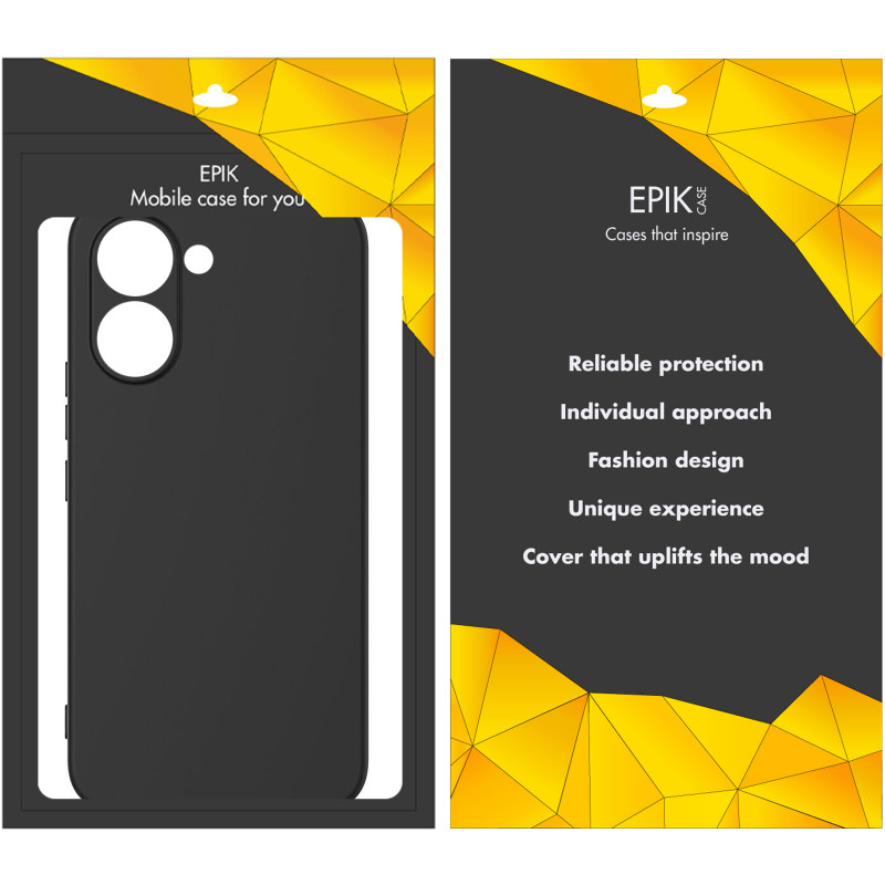 Фото Чехол TPU Epik Black Full Camera для Xiaomi Poco X8 Pro (Черный) в магазине vchehle.ua