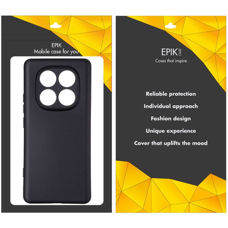 Фото Чохол TPU Epik Black Full Camera на Xiaomi Redmi Note 15 4G/5G (EU) (Чорний) на vchehle.ua