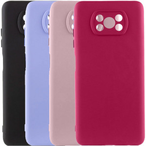 Чохол TPU GETMAN Liquid Silk Full Camera для Xiaomi Poco X3 Pro