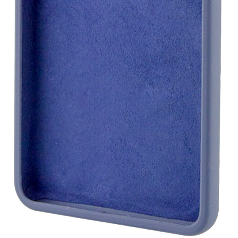 Фото Чохол TPU GETMAN Liquid Silk Full Camera на Xiaomi Redmi 13 4G / Poco M6 4G (Синій / Midnight Blue) в маназині vchehle.ua