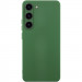 Чехол TPU GETMAN Liquid Silk Full Camera для Samsung Galaxy S23 (Зеленый / Dark green)