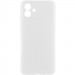 Чехол TPU GETMAN Liquid Silk Full Camera для Samsung Galaxy A08 / A07 4G (Белый / White)