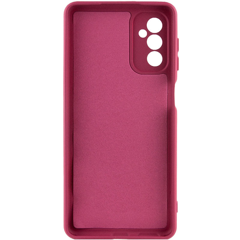 Фото Чохол TPU GETMAN Liquid Silk Full Camera на Samsung Galaxy A18 / A17 (Бордовий / Marsala) на vchehle.ua