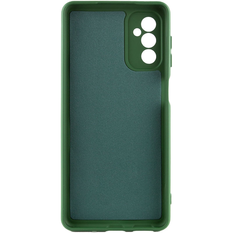 Фото Чохол TPU GETMAN Liquid Silk Full Camera на Samsung Galaxy A18 / A17 (Зелений / Dark green) на vchehle.ua