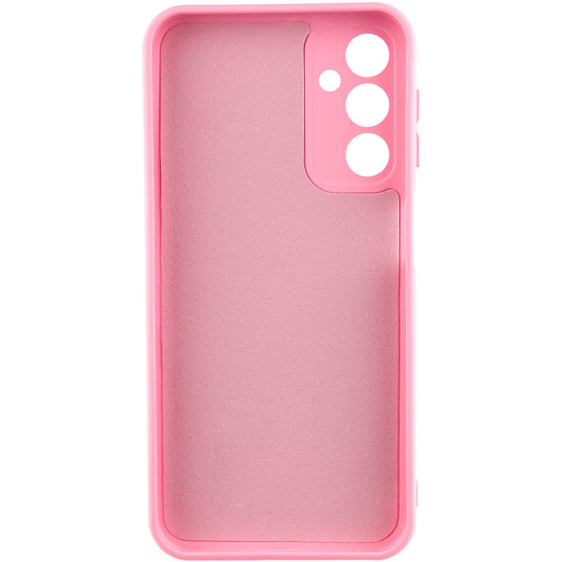 Фото Чохол TPU GETMAN Liquid Silk Full Camera на Samsung Galaxy A18 / A17 (Рожевий / Pink) на vchehle.ua