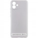 Чохол TPU GETMAN Liquid Silk Full Camera на Samsung Galaxy A18 / A17 (Сірий / Lavender)