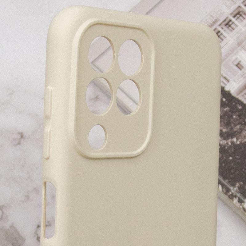 Купить Чехол TPU GETMAN Liquid Silk Full Camera для Samsung Galaxy M33 5G (Песочный / Sand) на vchehle.ua