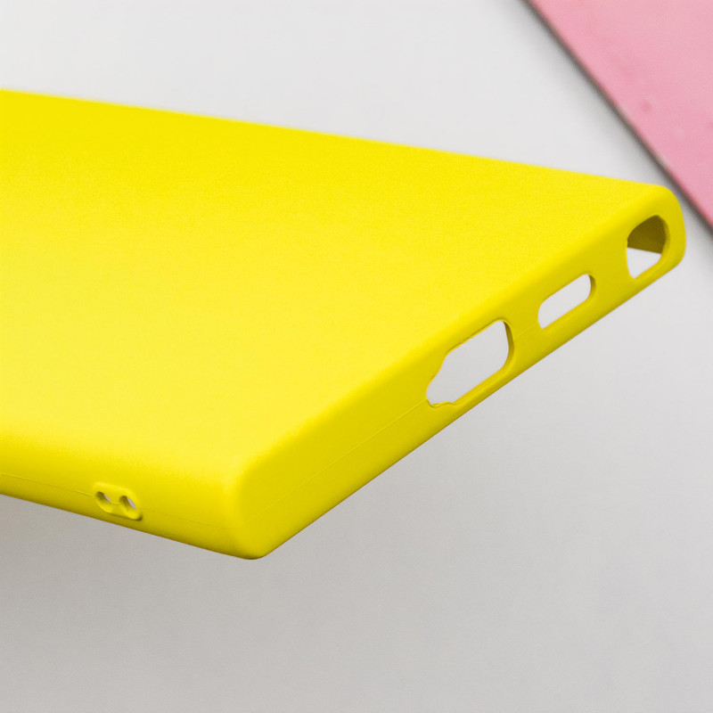 Заказать Чехол TPU GETMAN Liquid Silk Full Camera для Samsung Galaxy S24 Ultra (Желтый / Flash) на vchehle.ua