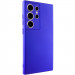 Фото Чехол TPU GETMAN Liquid Silk Full Camera для Samsung Galaxy S24 Ultra (Синий / Iris) на vchehle.ua