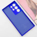 Чехол TPU GETMAN Liquid Silk Full Camera для Samsung Galaxy S24 Ultra (Синий / Iris) в магазине vchehle.ua