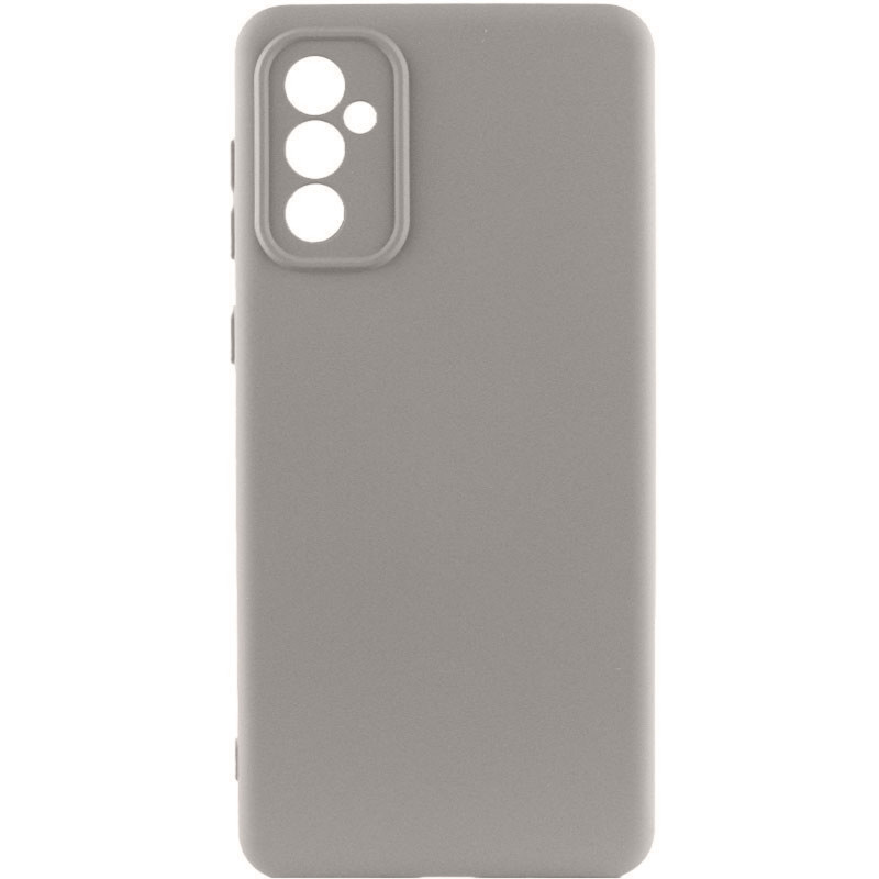 Чохол TPU GETMAN Liquid Silk Full Camera на Samsung Galaxy A57 5G (Сірий / Lavender)
