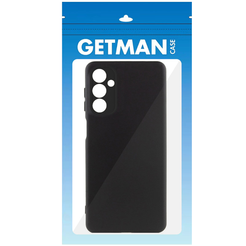 Фото Чехол TPU GETMAN Liquid Silk Full Camera для Samsung Galaxy A27 (Черный / Black) в магазине vchehle.ua