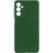 Чехол TPU GETMAN Liquid Silk Full Camera для Samsung Galaxy A27 (Зеленый / Dark green)