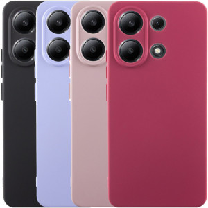 Чехол TPU GETMAN Liquid Silk Full Camera для Xiaomi Redmi Note 13 4G