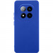 Чохол TPU GETMAN Liquid Silk Full Camera на Xiaomi Redmi Note 14 Pro 4G (Синій / Deep navy)