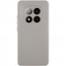 Чохол TPU GETMAN Liquid Silk Full Camera на Xiaomi Redmi Note 15 4G/5G (EU) (Сірий / Lavender)