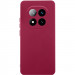 Чехол TPU GETMAN Liquid Silk Full Camera для Xiaomi Redmi Note 15 Pro 4G (Бордовый / Marsala)