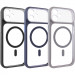 Чехол TPU+PC GETMAN Moon Clear with Magnetic Safe для Apple iPhone 11 (6.1")