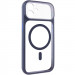 Чехол TPU+PC GETMAN Moon Clear with Magnetic Safe для Apple iPhone 11 (6.1") (Blue)