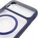 Купить Чехол TPU+PC GETMAN Moon Clear with Magnetic Safe для Apple iPhone 11 (6.1") (Blue) на vchehle.ua