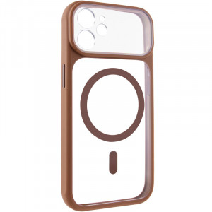 Чехол TPU+PC GETMAN Moon Clear with Magnetic Safe для Apple iPhone 11 (6.1")