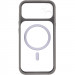 Фото Чехол TPU+PC GETMAN Moon Clear with Magnetic Safe для Apple iPhone 11 (6.1") (Grey) в магазине vchehle.ua