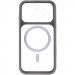 Фото Чохол TPU GETMAN Moon Clear with Magnetic Safe на Apple iPhone 13 Pro Max (6.7") (Grey) в маназині vchehle.ua