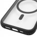 Заказать Чехол TPU+PC GETMAN Moon Clear with Magnetic Safe для Apple iPhone 15 (6.1") (Black) на vchehle.ua
