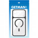 Фото Чехол TPU+PC GETMAN Moon Clear with Magnetic Safe для Apple iPhone 17 Pro (6.3") (Black) на vchehle.ua