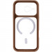 Фото Чехол TPU+PC GETMAN Moon Clear with Magnetic Safe для Apple iPhone 17 Pro (6.3") (Brown) в магазине vchehle.ua