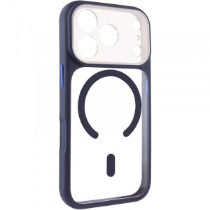 Чехол TPU+PC GETMAN Moon Clear with Magnetic Safe для Apple iPhone 17 Pro Max (6.9")