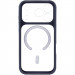 Фото Чехол TPU+PC GETMAN Moon Clear with Magnetic Safe для Apple iPhone 17 Pro Max (6.9") (Blue) в магазине vchehle.ua