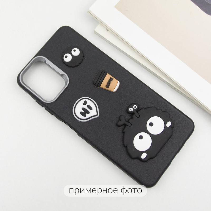Фото Чохол TPU Leather Toys на Samsung Galaxy A06 (Monster / Black) в маназині vchehle.ua