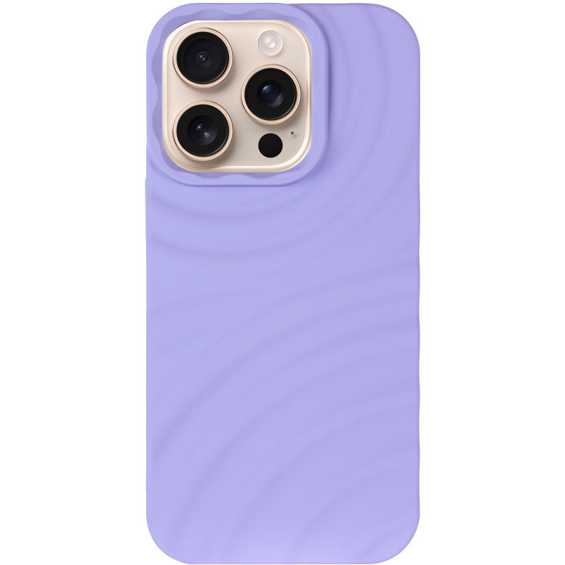 Фото Чехол TPU MonoWave для Apple iPhone 15 Pro (6.1") (Light Blue) на vchehle.ua
