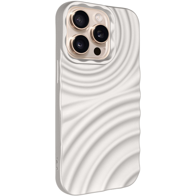 Чехол TPU MonoWave для Apple iPhone 15 Pro (6.1") (Light Gray)