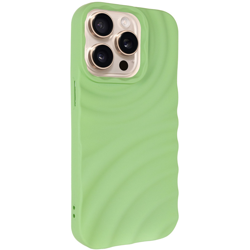 Чехол TPU MonoWave для Apple iPhone 15 Pro (6.1") (Light Green)