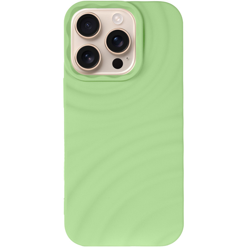 Фото Чехол TPU MonoWave для Apple iPhone 15 Pro (6.1") (Light Green) на vchehle.ua