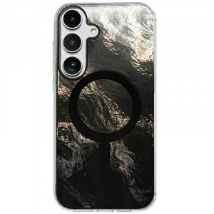 Чехол TPU Shiny Mountain Magnetic Fit для Samsung Galaxy S24 FE